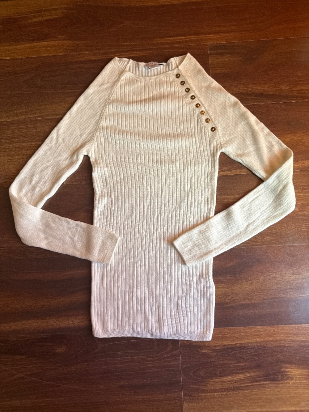 TOPSHOP Ribbed Long Sleeve Tops size XS